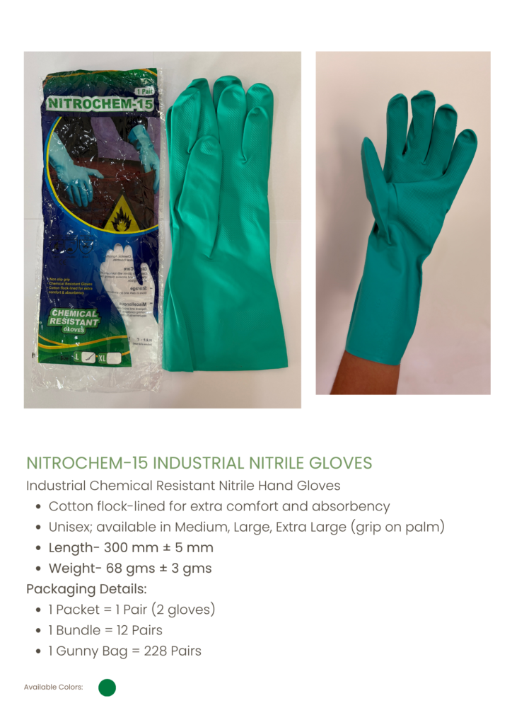 Information of Industrial Nitrile gloves